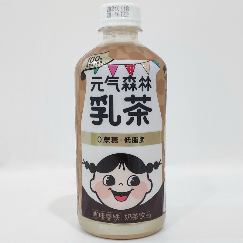 超级生活馆元气森林乳茶咖啡拿铁450ml编码702301