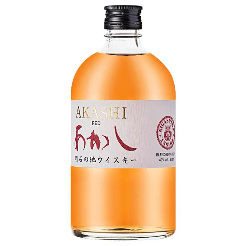 超级生活馆明石红标威士忌500ml编码689945