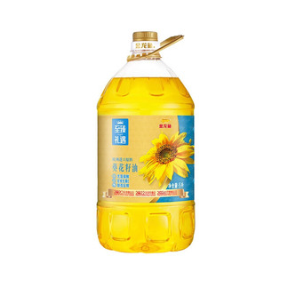 金龙鱼礼遇葵花籽油5L 脱壳压榨 含维生素 厨房专用炒菜食用油【6948195815631】
