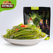 【三只松|鼠_辣卤海带丝150g】零食特产辣卤味香辣开袋即食